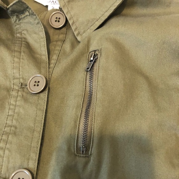 Jack Olive Green Button Down Size S - Picture 4 of 5